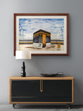 Sacred Kaaba | Original Oil Painting on Canvas